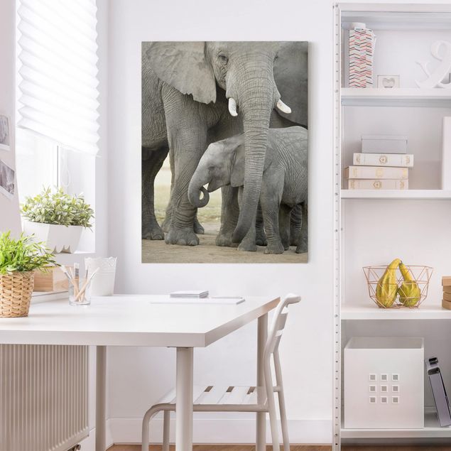 Tavlor elefanter Elephant Love