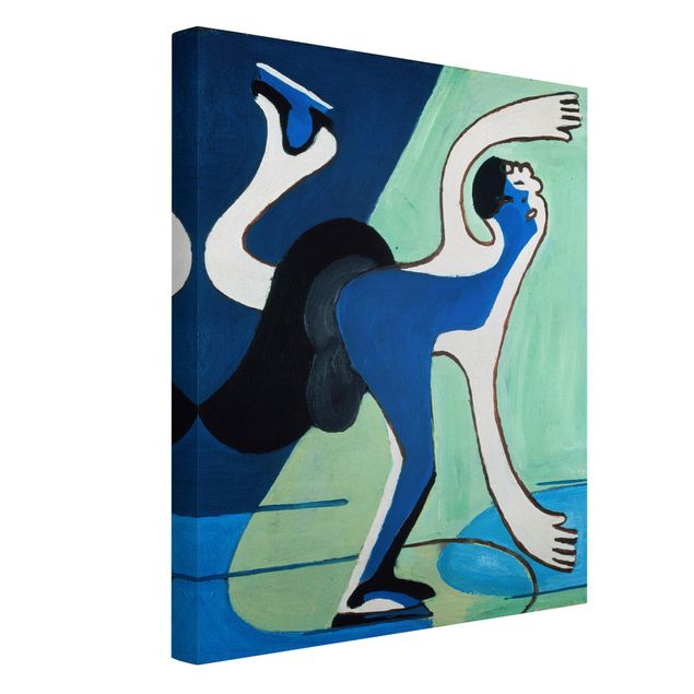 Canvastavlor konstutskrifter Ernst Ludwig Kirchner - The Ice Skater