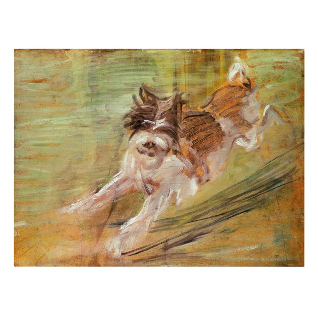 Konstutskrifter Franz Marc - Jumping Dog