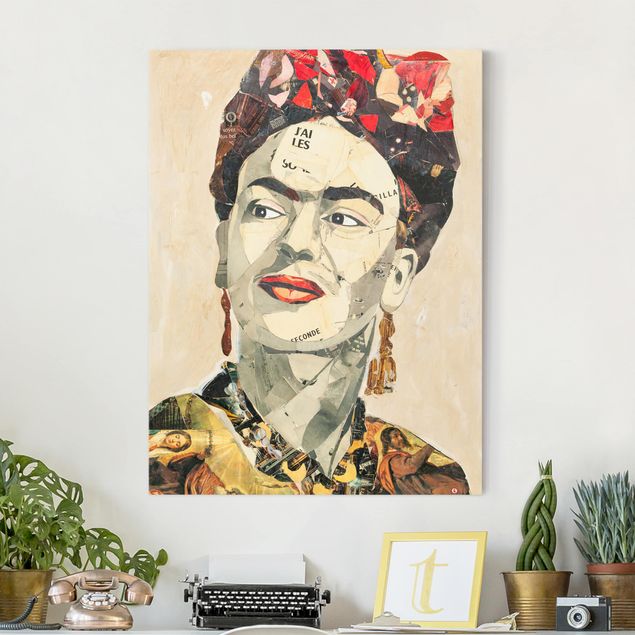 Konstutskrifter Frida Kahlo - Collage No.2