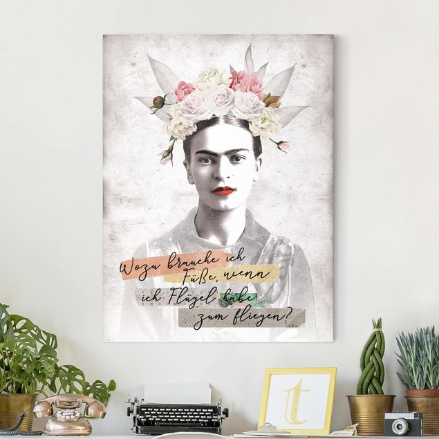 Kök dekoration Frida Kahlo - A quote