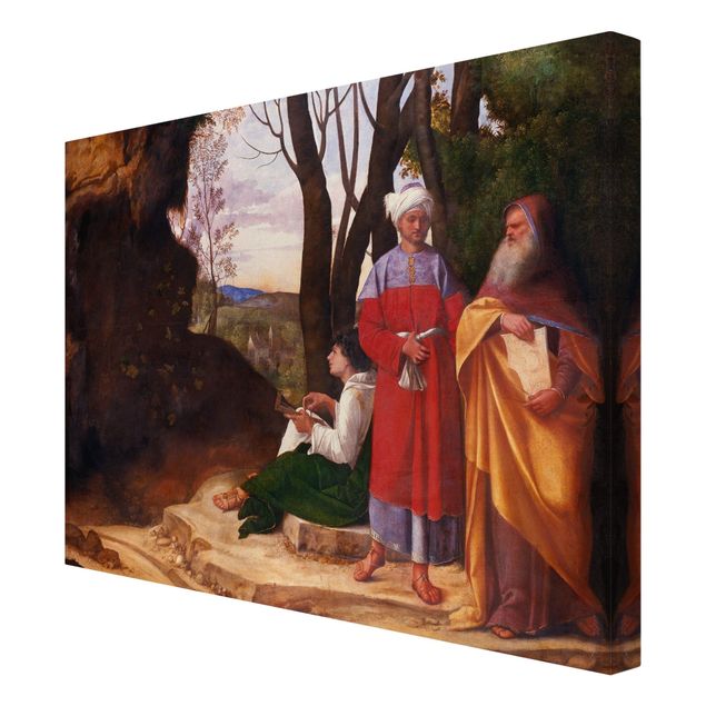 Tavlor konstutskrifter Giorgione - The Three Philosophers