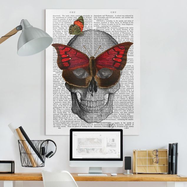 Kök dekoration Scary Reading - Butterfly Mask
