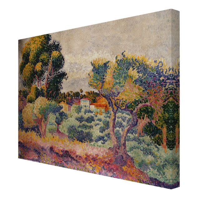 Canvastavlor konstutskrifter Henri Edmond Cross - Eucalyptus And Olive Grove