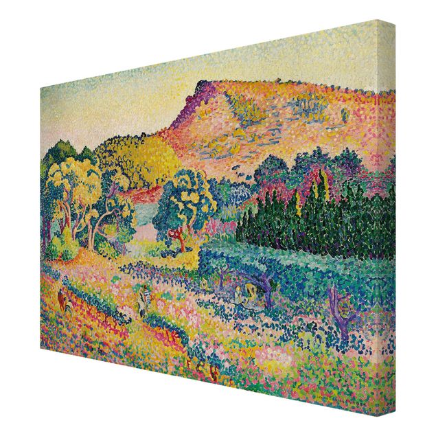 Canvastavlor bergen Henri Edmond Cross - Landscape With Le Cap Nègre