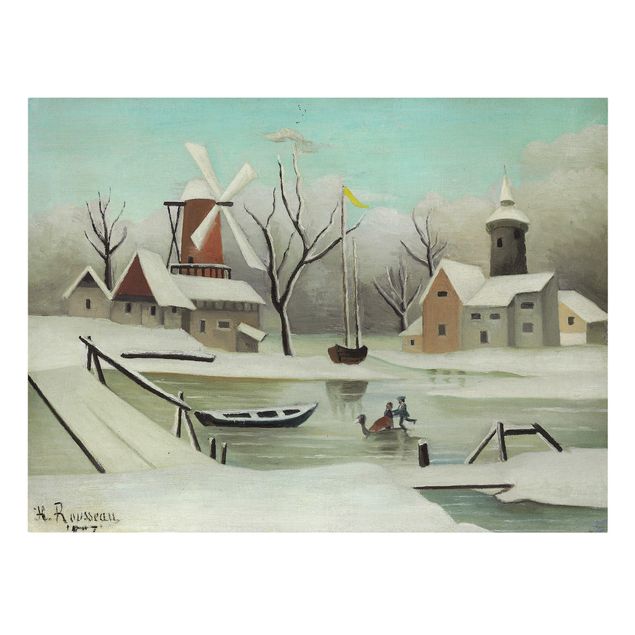 Tavlor konstutskrifter Henri Rousseau - Winter