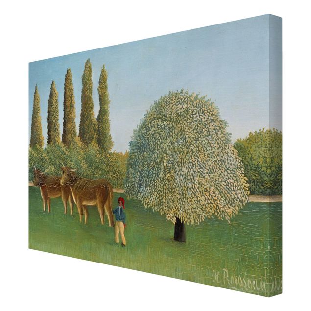 Canvastavlor landskap Henri Rousseau - Meadowland