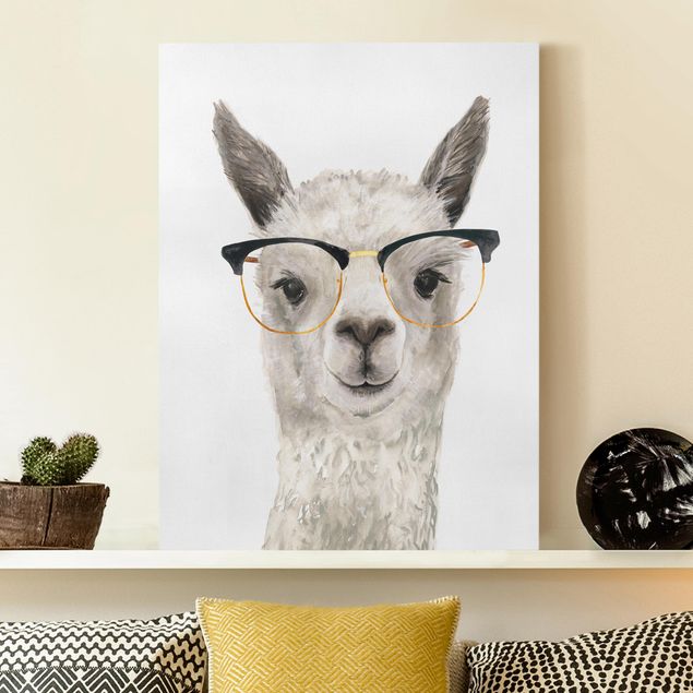 Kök dekoration Hip Lama With Glasses I