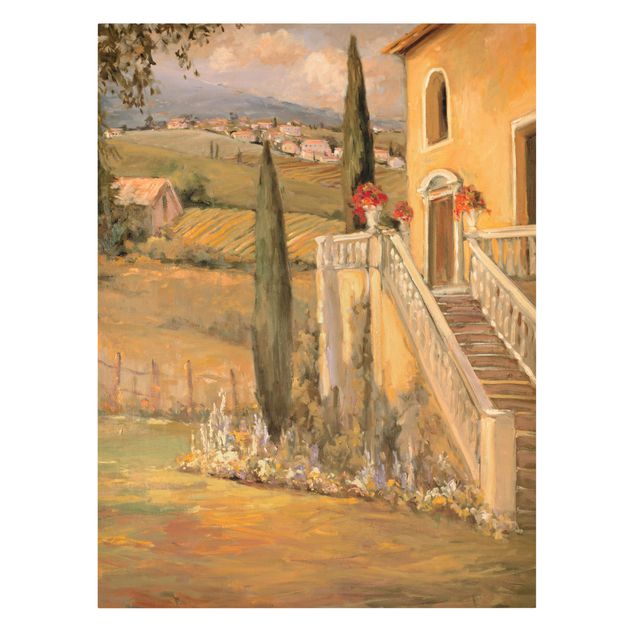 Tavlor modernt Italian Countryside - Porch