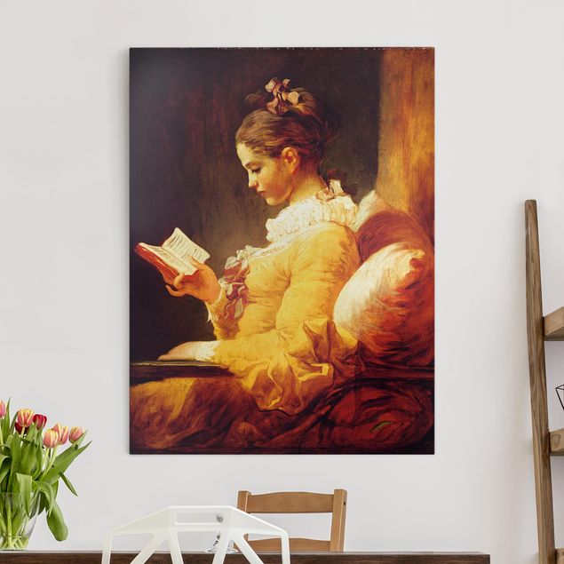 Kök dekoration Jean Honoré Fragonard - Young Girl Reading