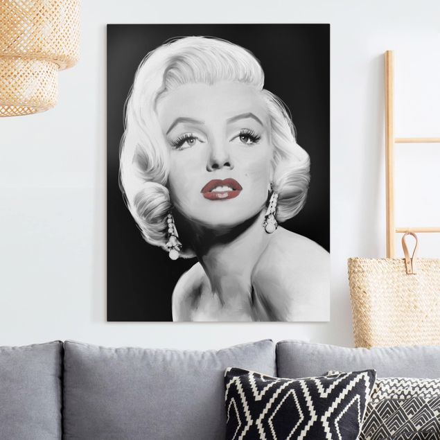 Kök dekoration Marilyn With Earrings