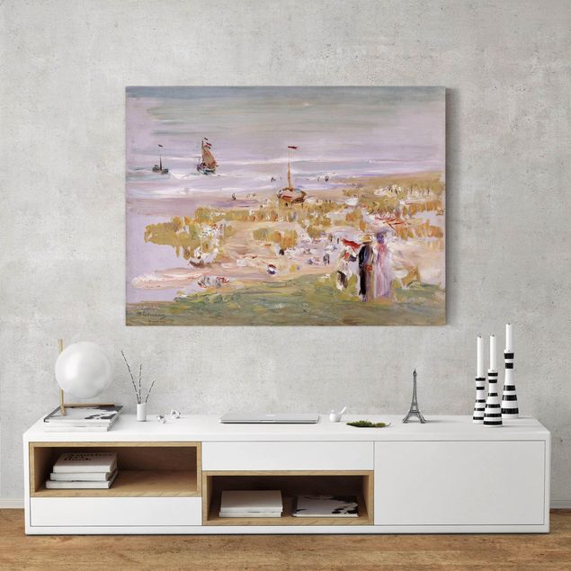 Konststilar Impressionism Max Liebermann - The Beach, Scheveningen