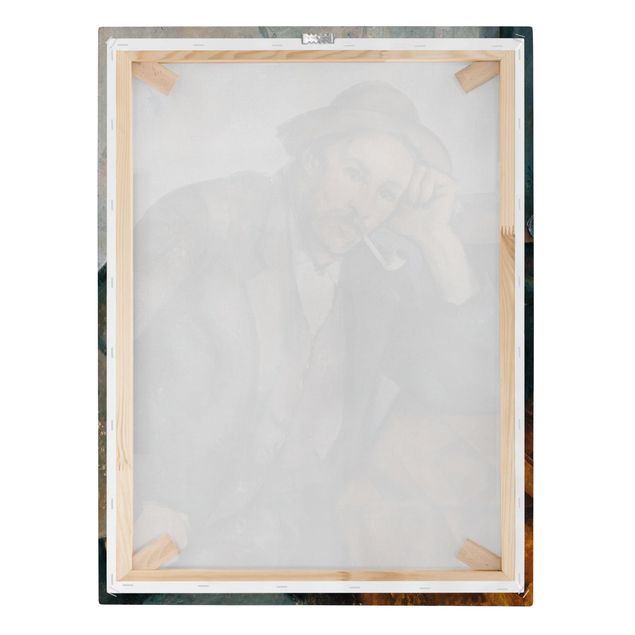 Canvastavlor konstutskrifter Paul Cézanne - The Pipe Smoker