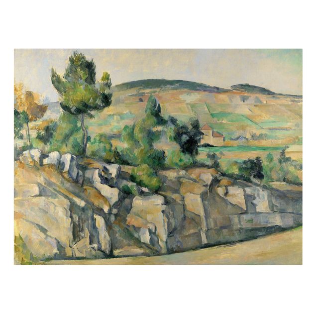 Konststilar Paul Cézanne - Hillside In Provence