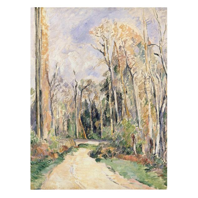 Konststilar Paul Cézanne - Path at the Entrance to the Forest