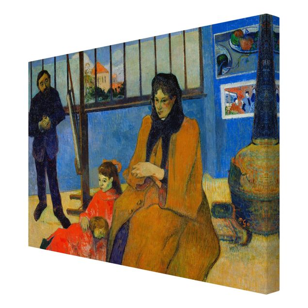 Canvastavlor konstutskrifter Paul Gauguin - The Schuffenecker Family