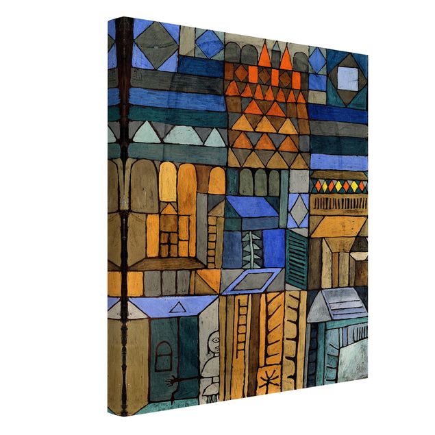 Canvastavlor Arkitektur och Skyline Paul Klee - Beginning Coolness