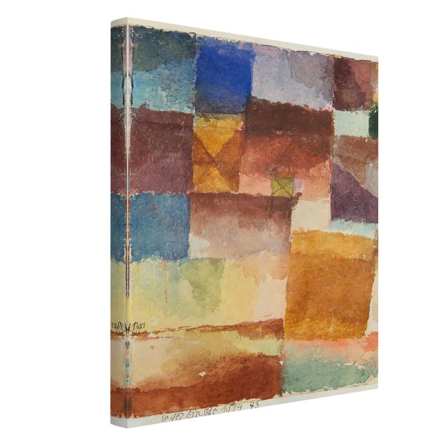 Canvastavlor konstutskrifter Paul Klee - In the Wasteland