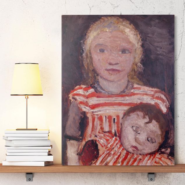 Konststilar Expressionism Paula Modersohn-Becker - Girl with Doll