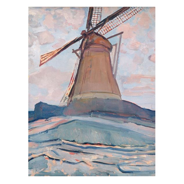 Konststilar Piet Mondrian - Windmill