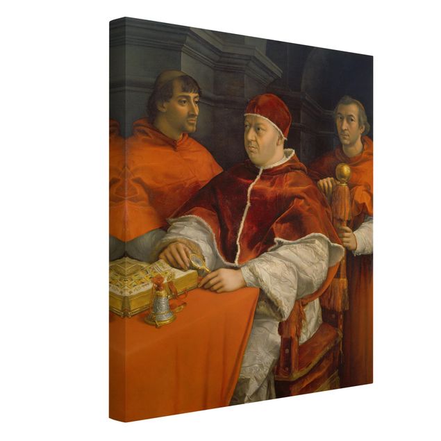 Konstutskrifter Raffael - Portrait of Pope Leo X