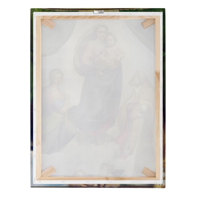 Tavlor porträtt Raffael - The Sistine Madonna