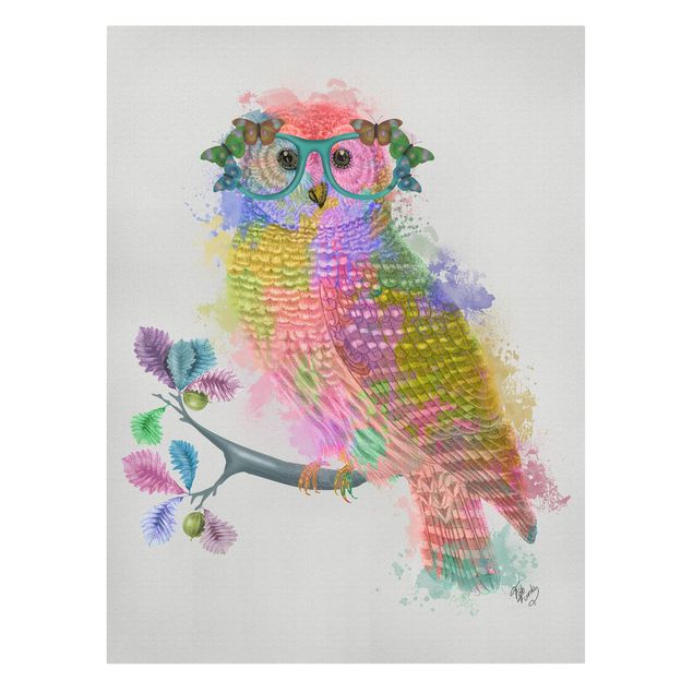 Tavlor Rainbow Splash Owl