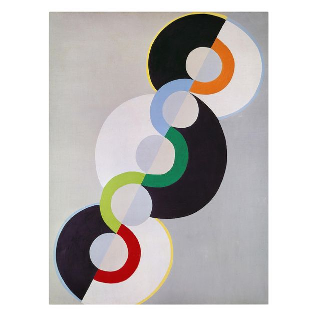 Canvastavlor konstutskrifter Robert Delaunay - Endless Rhythm