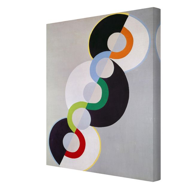 Canvastavlor mönster Robert Delaunay - Endless Rhythm