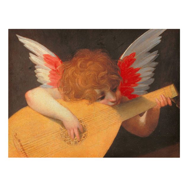 Canvastavlor konstutskrifter Rosso Fiorentino - Music Angel
