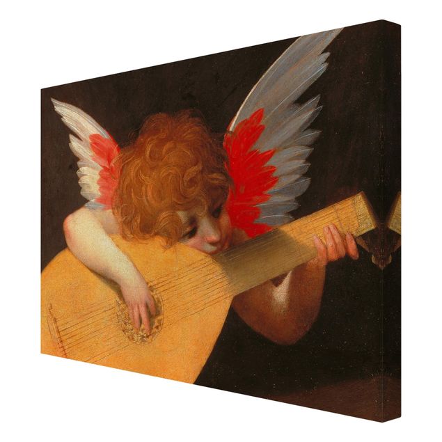 Tavlor konstutskrifter Rosso Fiorentino - Music Angel