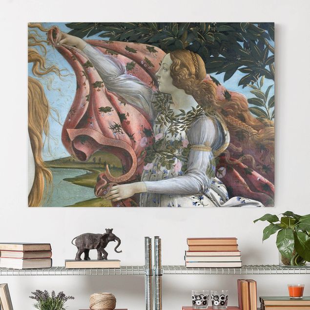Kök dekoration Sandro Botticelli - The Birth Of Venus. Detail: Flora