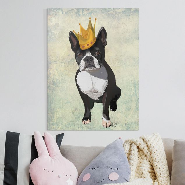 Kök dekoration Animal Portrait - Terrier King