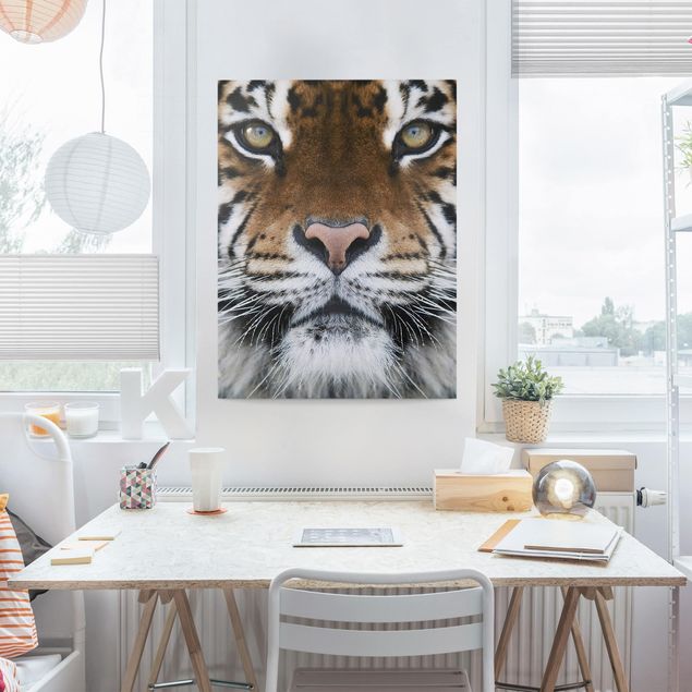 Canvastavlor tigrar Tiger Eyes
