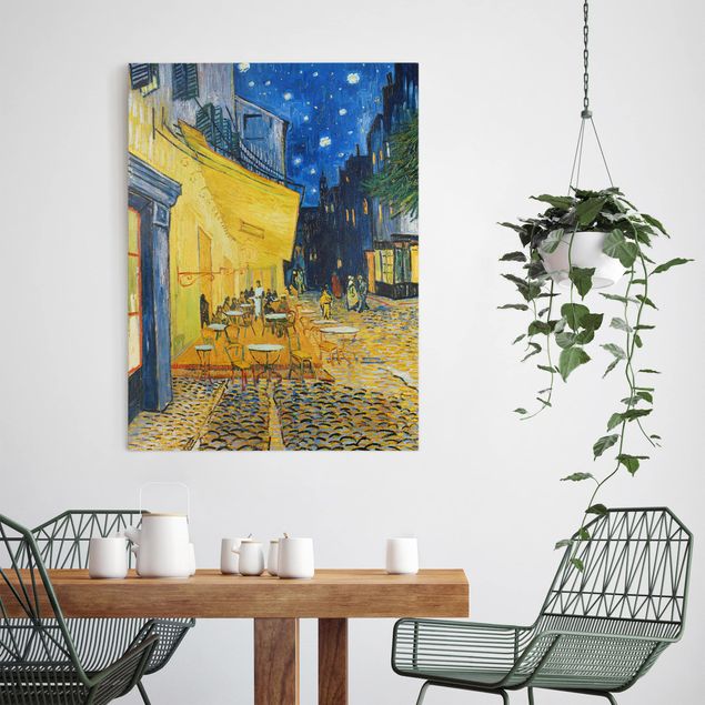 Konststilar Impressionism Vincent van Gogh - Café Terrace at Night