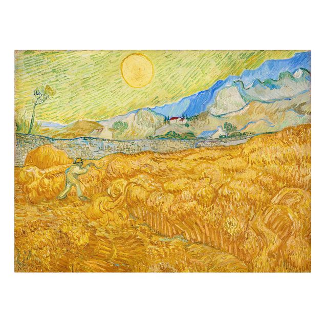 Konstutskrifter Vincent Van Gogh - The Harvest, The Grain Field