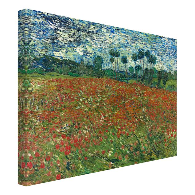 Konststilar Impressionism Vincent Van Gogh - Poppy Field