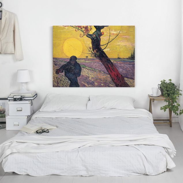 Konststilar Impressionism Vincent Van Gogh - Sower With Setting Sun