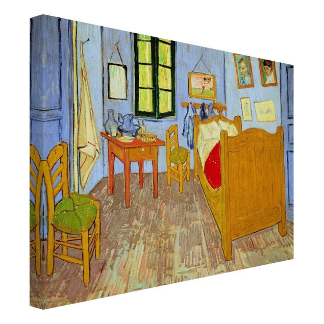 Canvastavlor hundar Vincent Van Gogh - Bedroom In Arles