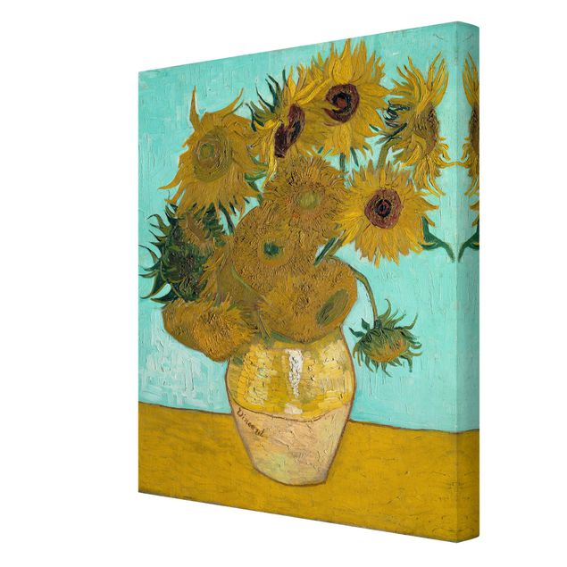 Konststilar Pointillism Vincent van Gogh - Sunflowers