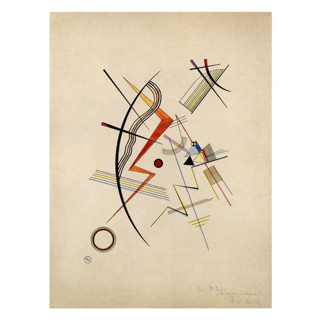 Canvastavlor konstutskrifter Wassily Kandinsky - Annual Gift to the Kandinsky Society