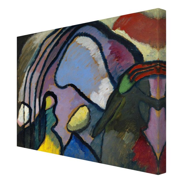 Tavlor konstutskrifter Wassily Kandinsky - Study For Improvisation 10