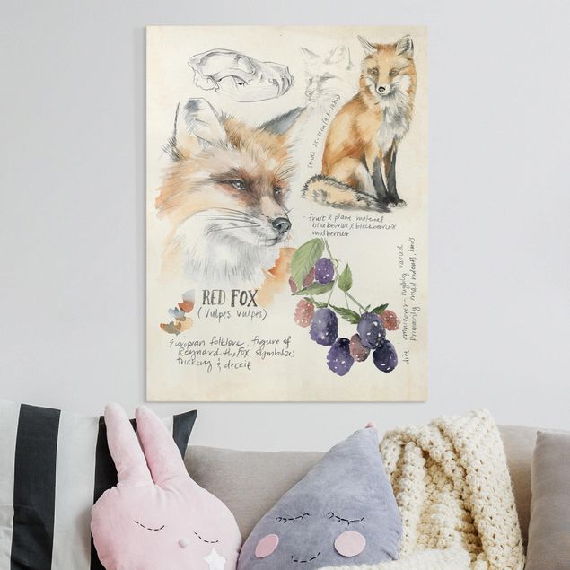 Kök dekoration Wilderness Journal - Fox