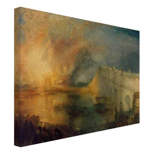 Konststilar William Turner - The Burning Of The Houses Of Lords And Commons