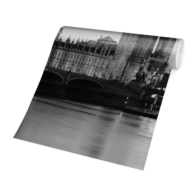 Fototapeter svart och vitt London At Night II
