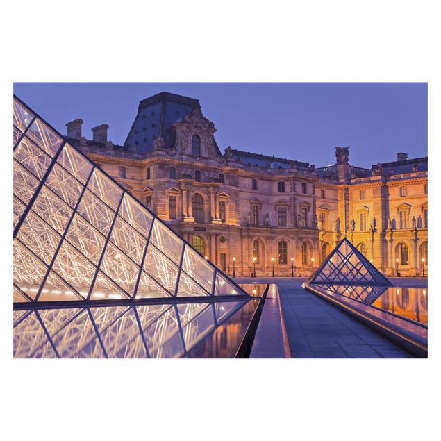 Tavlor Rainer Mirau Louvre Paris At Night
