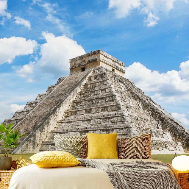 Tapeter modernt Mayan Temple