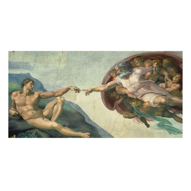 Canvastavlor andlig Michelangelo - Sistine Chapel