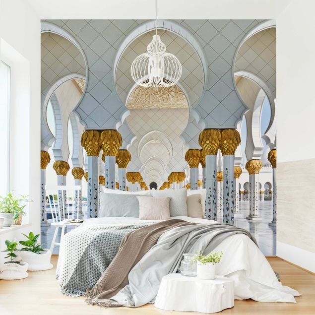 Kök dekoration Mosque In Abu Dhabi