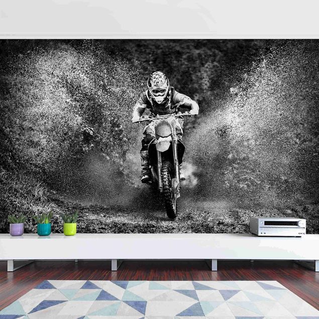Tapeter Motocross In The Mud
